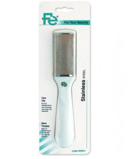 Fe Stainless Steel White Foot Filer