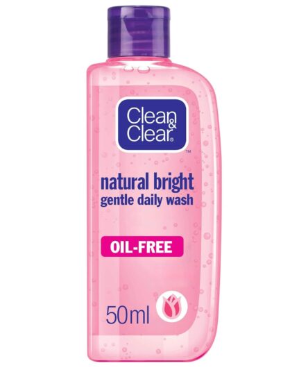 Clean & Clear Natural Bright Gentle Daily Wash - oil free 50 ml