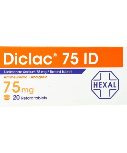 Diclac 75 mg 20 Tablets