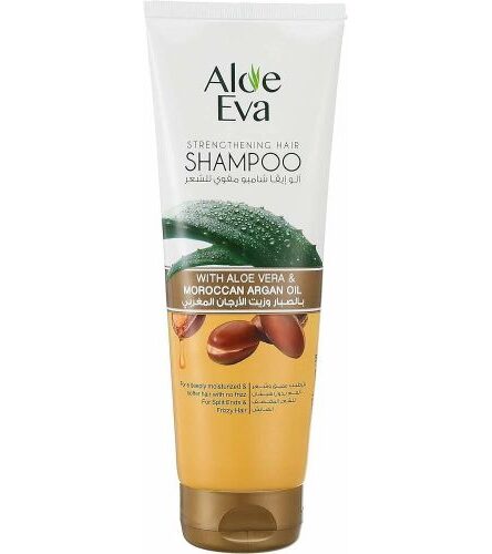 Aloe Eva Strengthening Hair Shampoo With Aloe Vera & Moroccan Argan Oil 230 ml