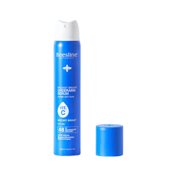 Beesline Radiant Bright Underarm Serum Deodorant Spray - Instant Bright - Image 2