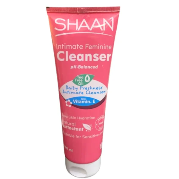 Shaan Intimate Feminine Cleanser with Vitamin E - 250 ml