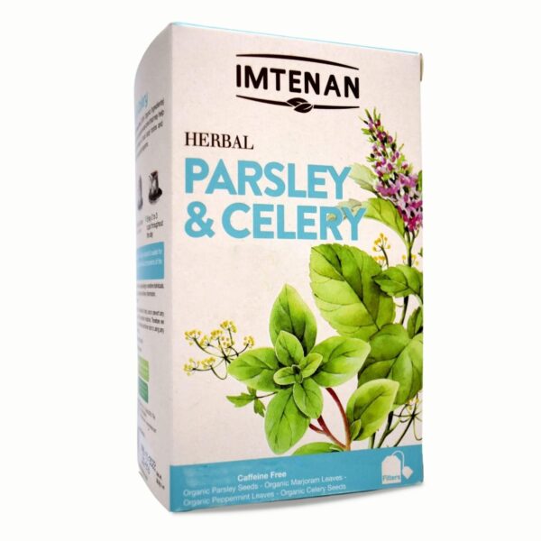 Imtenan Natural Drink Herbal Parsley And Celery Herbal Tea Bags (18 Bag)