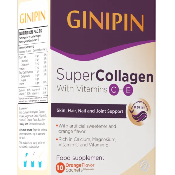 Ginipin collagen 10 sachets