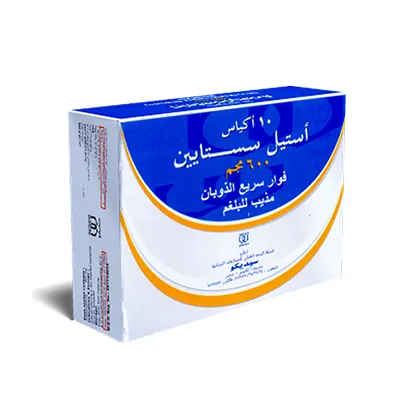 Acetylcistein 600mg Effevescent Instant Granules Mucolytic