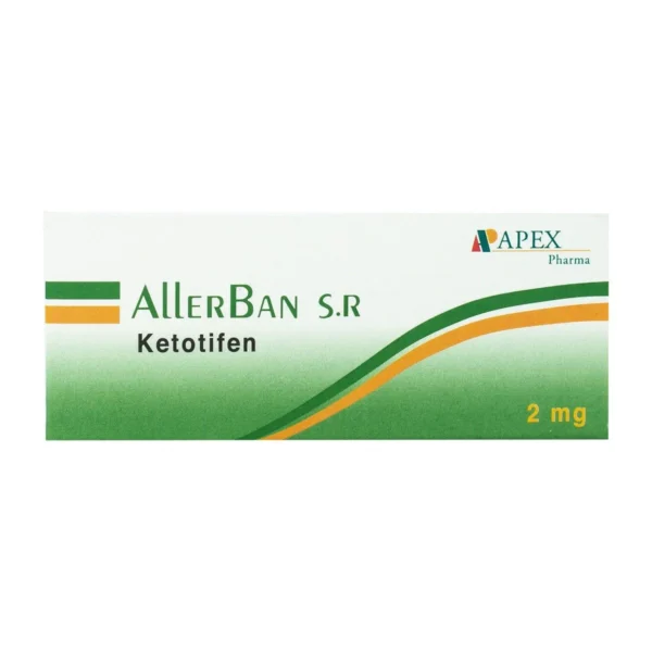 Allerban S.R 2 mg 20 Tablets