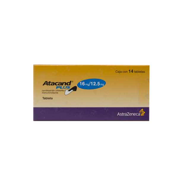 Atacand Plus 16mg Candesartan Cilexetil & 12.5mg Hydrochlorothiazide 14 TABS