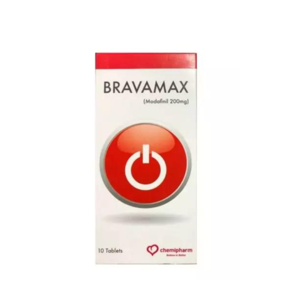 Bravamax 200mg 10 Tablets