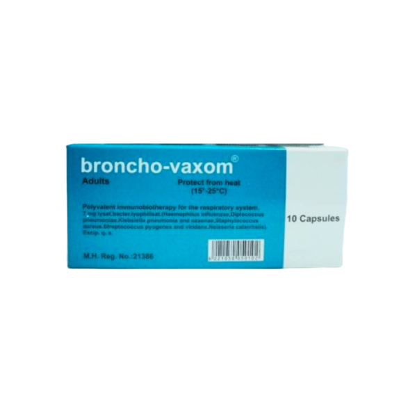 Broncho - Vaxom for Adults 7 mg 10 Capsules