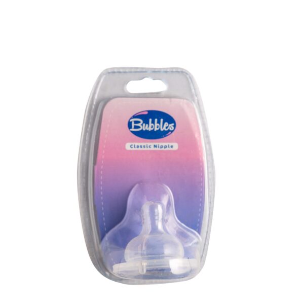 Bubbles Classic Bottle Nipple (4 Months) - BPA free