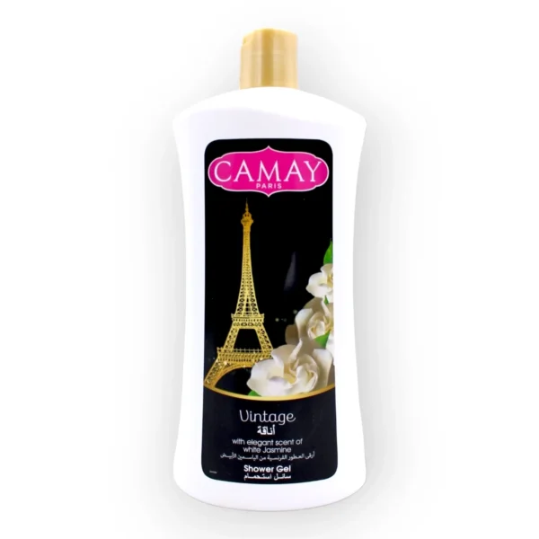 Camay Paris Vintage Shower Gel White Jasmine Scent 1 L