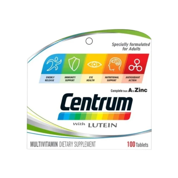 Centrum Multivitamin & Multimineral Supplement with Lutein for Adults 100 tablet