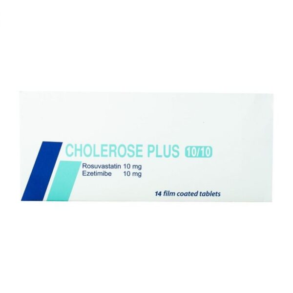 Cholerose Plus 10mg Rosuvastatin & 10mg Ezetimibe 28 TAB