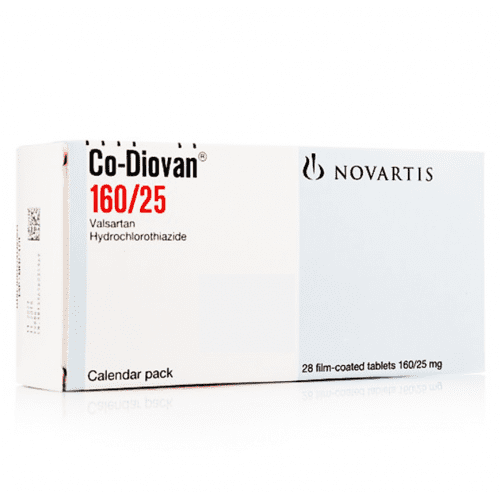 Co-Diovan 160mg / 25mg 15 Tablets