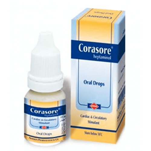 Corasore-N 305mg Heptaminol HCL for Hypertension 15 ML