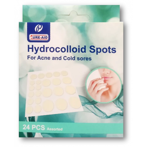 Cure-Aid Hydrocolloid Spots for Acne & Cold Sores
