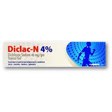 Diclac-N 4% Diclofenac Sodium Topical Gel 30 GM