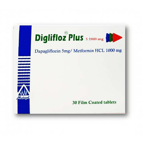 Diglifloz Plus 5/1000 mg 30 Tablets