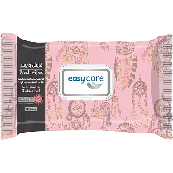Easy Care Wipes Gardenia Scent