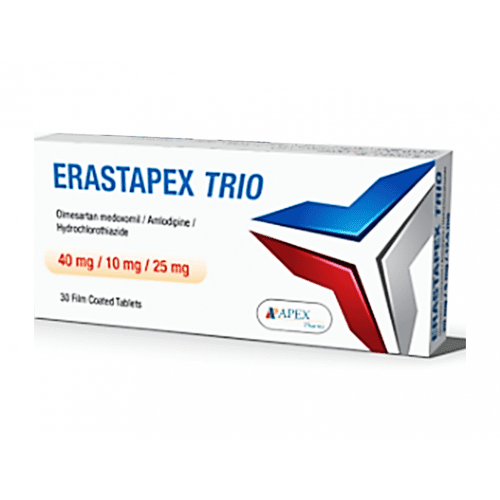 Erastapex Trio 40 / 10 / 25 mg 30 Tablets