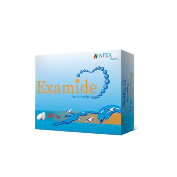 Examide 20 mg 20 Tablets