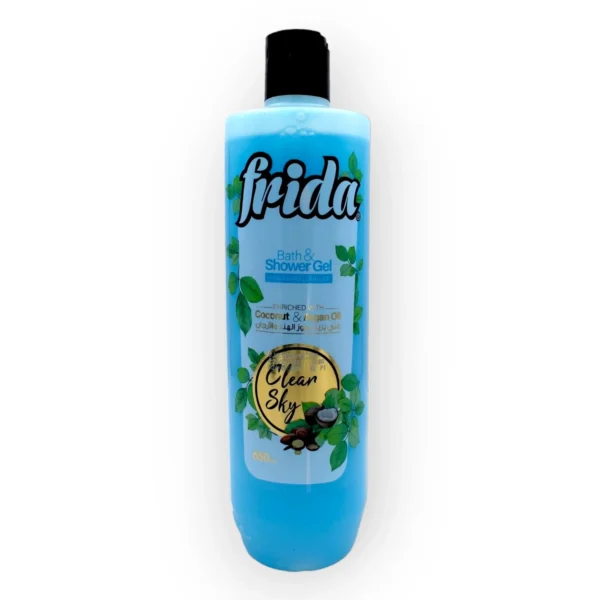 Frida Clear Sky Bath & Shower Gel with Coconut & Argan Oil