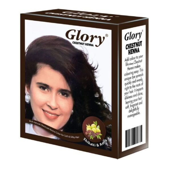 Glory Chestnut Henna Natural Hair Color