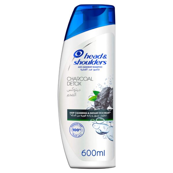 Head & Shoulders Charcoal Detox Anti-Dandruff Shampoo 600 ML