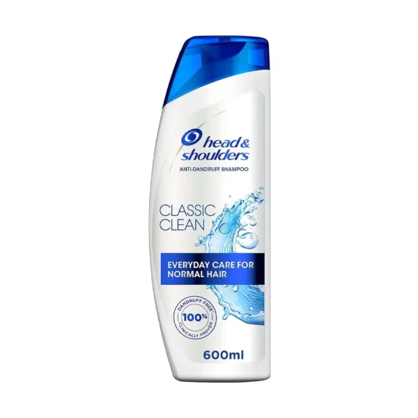 Head & Shoulders Classic Clean Anti-Dandruff Shampoo for Normal Hair 600 ML