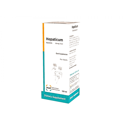 Hepaticum 50mg/5ml Suspension 120 ml
