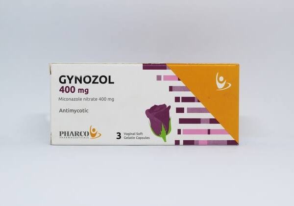 Gynozol 400mg Miconazole Nitrate Antimycotic Vaginal Soft Gelatin 3 OVULES