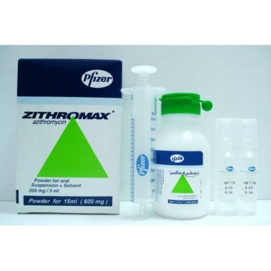 ZIthromax 600MG/ 15ML (200MG/5ML) SUSP