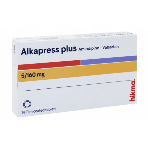 Alkapress Plus 5/160MG 14 F.C TABS