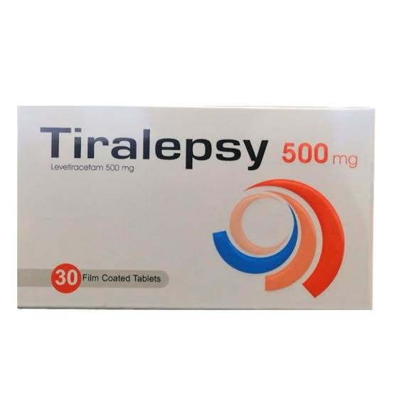 Tiralepsy 500 mg 30 Tablets
