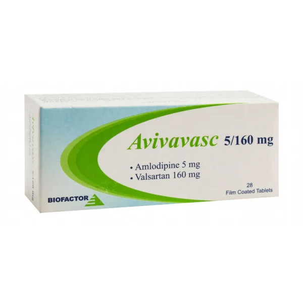 Avivavasc 5/160 mg 28 Tablets
