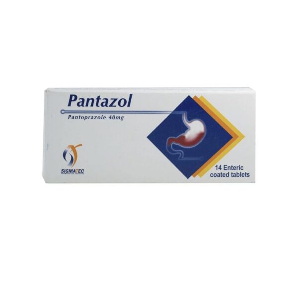 Pantazol 40mg Pantoprazole 14 ENTERIC COATED TAB