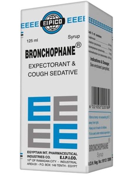Bronchophane Expectorant & Cough Sedative Syrup 125 ML