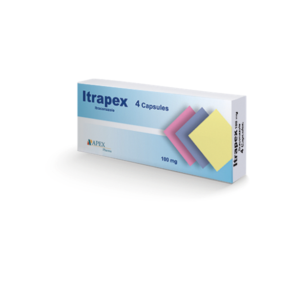 Itrapex 100mg Itraconazole 4 CAPS
