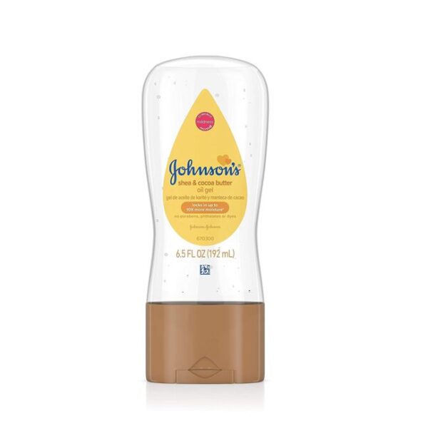 Johnson's Hypoallergenic Baby Oil Gel with Shea & Cocoa Butter