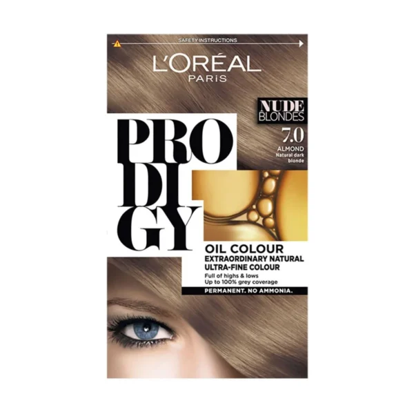 L'Oreal Prodigy Permanent Oil Hair Color Blonde 7.0 - ammonia free
