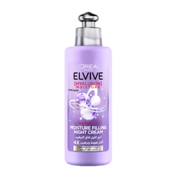 L'oreal Elvive Hyaluron Moisture Filling Night Hair Cream 200 ML