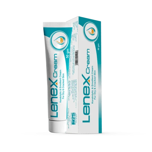Lenex Emollient Cream for Dry & Cracked Skin 50 GM