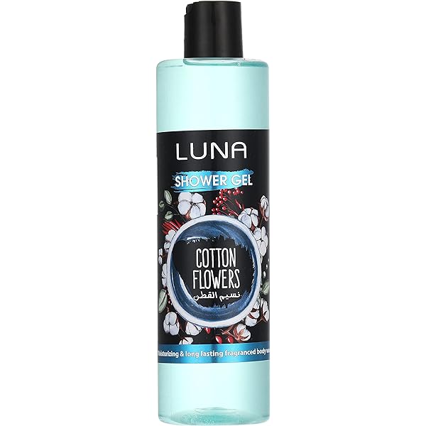 Luna Cotton Flowers Moisturizing Shower Gel 500 ML