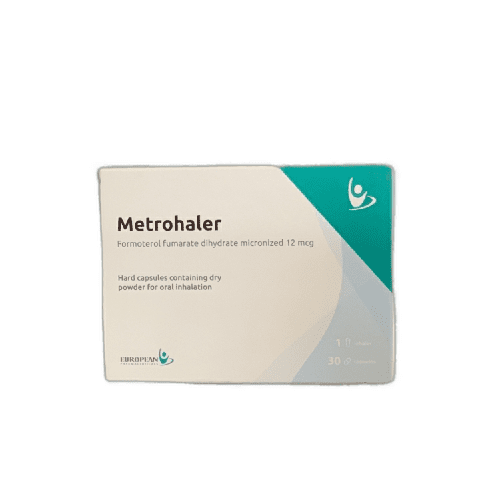 Metrohaler 12mcg Formoterol Fumarate Dihydrate for Oral Inhalation (30 capsules)