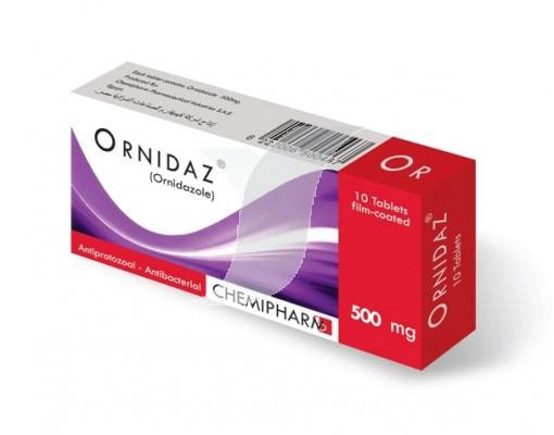 Ornidaz 500 mg 10 Tablets