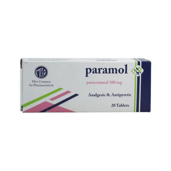 Paramol 500mg Paracetamol 20 TAB