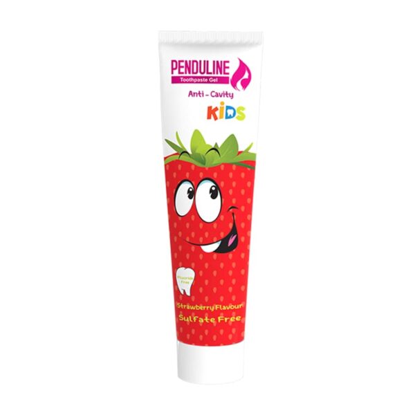 Penduline Kids Anti-Cavity Toothpaste Gel Strawberry Flavor - fluoride free, sulfate free