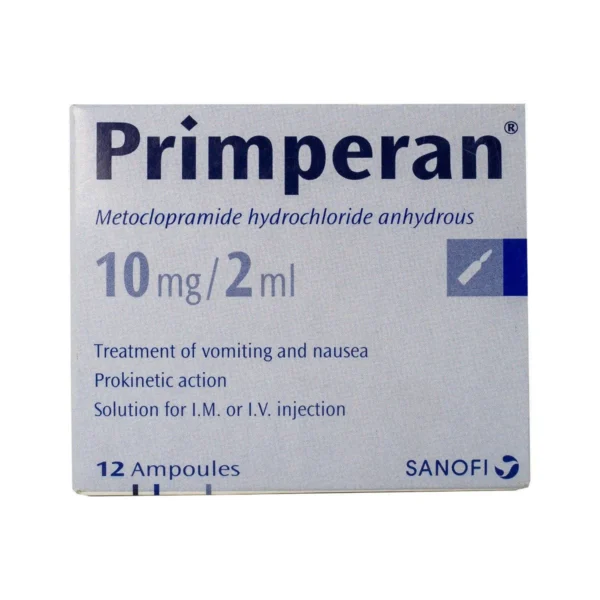 Primperan 10mg 12 Ampules 2 ml