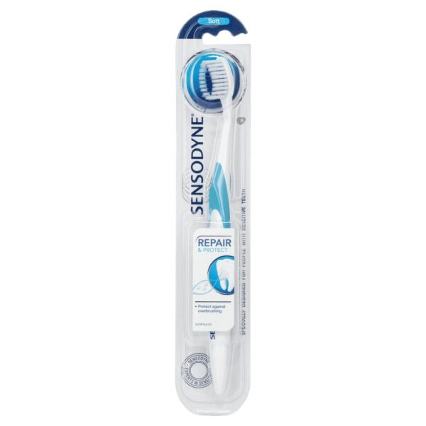 Sensodyne Advanced Repair & Protect Blue Soft Toothbrush For Sensitive Teeth