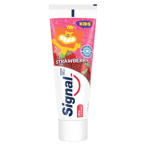 Signal Kids Toothpaste Strawberry Flavor (Up To 6 Years) 50 ML